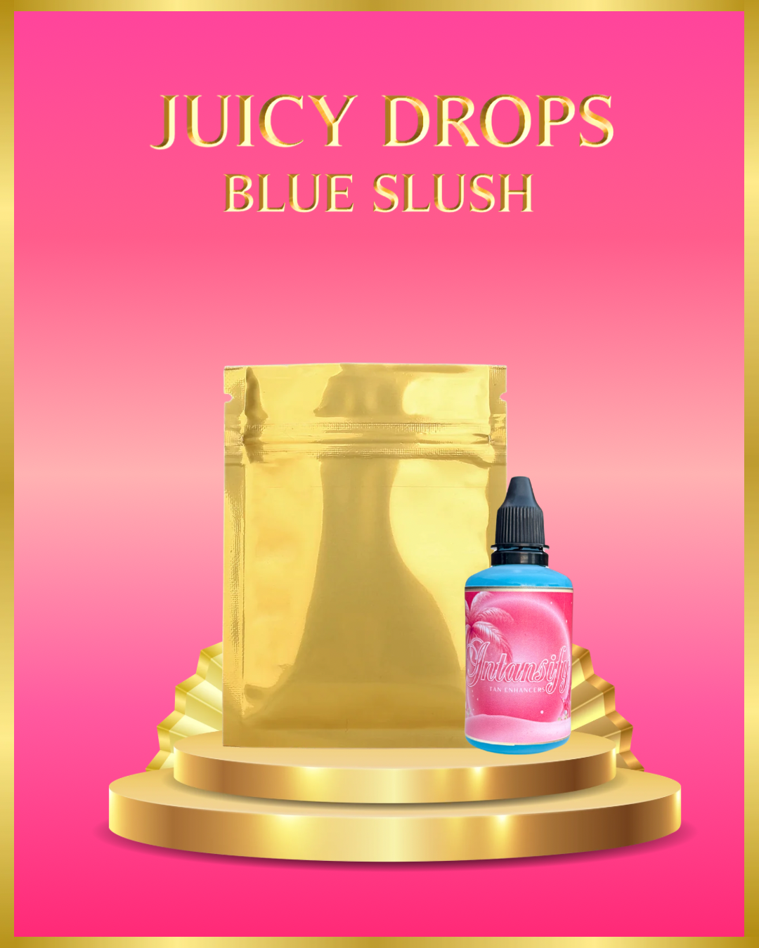 Extreme Blue Slush Juicy Drops